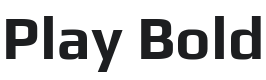 Play Bold Font Preview