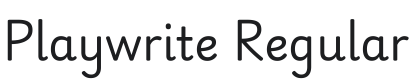 Playwrite Font Preview