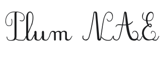 Plum NAE Font Preview