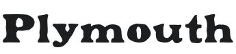 Plymouth Font Preview