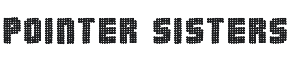 Pointer Sisters Freeformed Font Preview