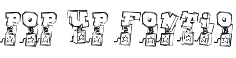 Pop Up Fontio Font Preview