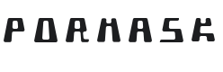 Pormask Klämd Font Preview