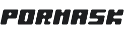 Pormask Remix Font Preview