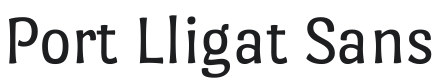 Port Lligat Sans Font Preview