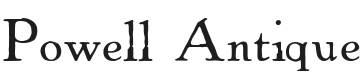 Powell Antique Font Preview