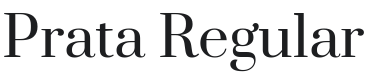Prata Font Preview