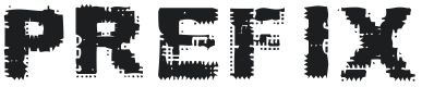 Prefix Font Preview