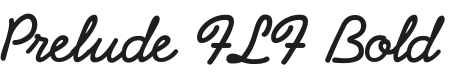 Prelude FLF-Bold Font Preview