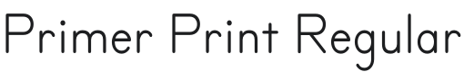 Primer Font Preview