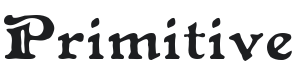 Primitive Font Preview
