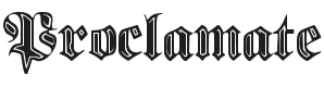 Proclamate Incised Heavy Font Preview