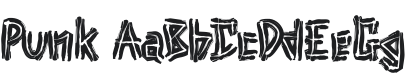 Punk Font Preview