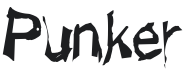 Punker Font Preview