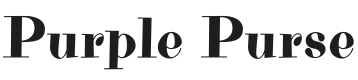 Purple Purse Font Preview