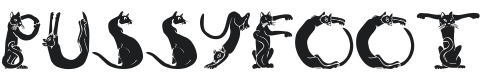Pussyfoot Font Preview
