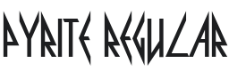 Pyrite Font Preview