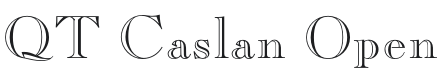 QT Caslan Open Font Preview