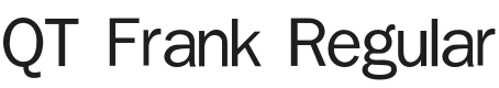 QT Frank Font Preview