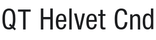 QT Helvet Font Preview