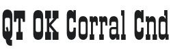 QT OK Corral Cnd Font Preview