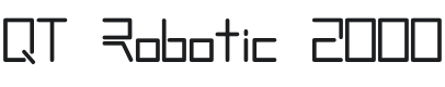 QT Robotic 2000 Font Preview