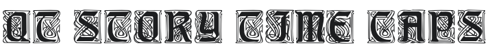 QT Story Time Caps Font Preview