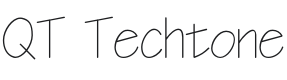 QT Techtone Font Preview