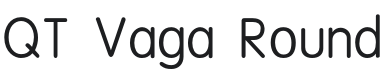 QT Vaga Round Font Preview