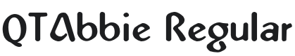 QTAbbie Font Preview