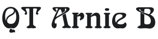 QT Arnie B Font Preview