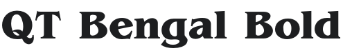 QTBengal-Bold Font Preview