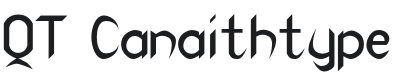 QT Canaithtype Font Preview