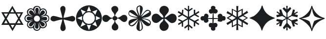 QT Ding Bits Font Preview