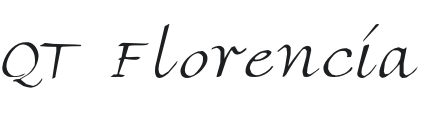 QT Florencia Font Preview