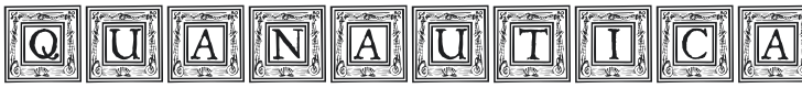 Qua Nauticale Font Preview