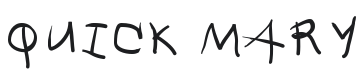 Quick Mary Font Preview