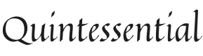 Quintessential Font Preview