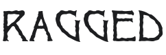 Ragged Font Preview