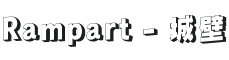 Rampart One Font Preview