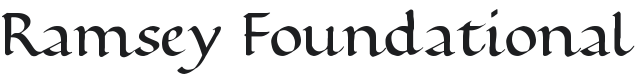 Ramsey Foundational Font Preview