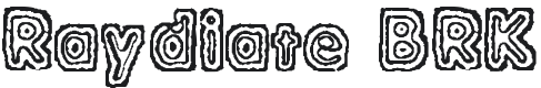 Raydiate Font Preview