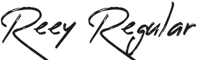 Reey Font Preview
