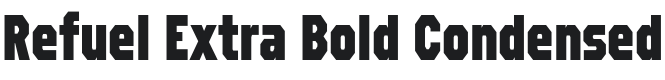 Refuel Font Preview