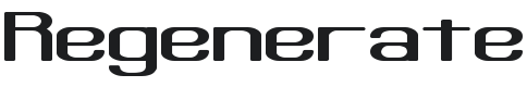 Regenerate Font Preview