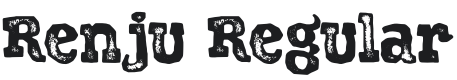 Renju Font Preview