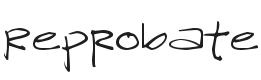 Reprobate Font Preview