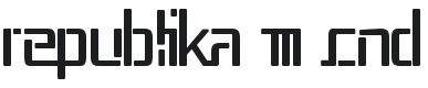 Republika III Cnd Font Preview