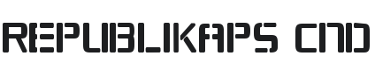 Republikaps Cnd Font Preview