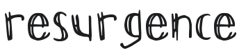 Resurgence Font Preview